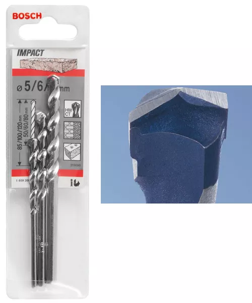 Assortiment 3 forêts à pierre / matériaux CYL-1 BOSCH